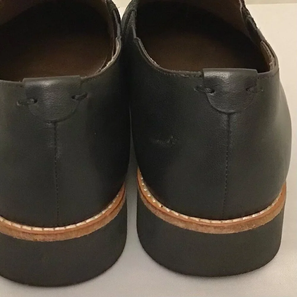 SoftWaves 6-6.5 (37) Women’s Comfort Slip On Leather Shoes Black Portugal